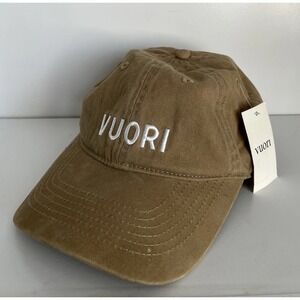 NWT Vuori Hat Ball Cap Unisex Color: Camel‎